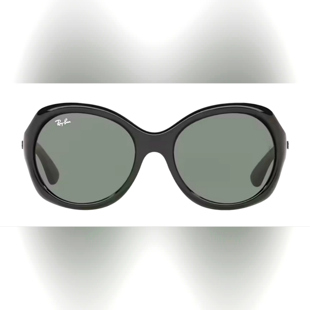 RAY-BAN Women's Sunglasses - RB4191 - Shiny black frame with smoke grey lens